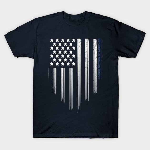 United States of Meeples T-Shirt by StudioM6